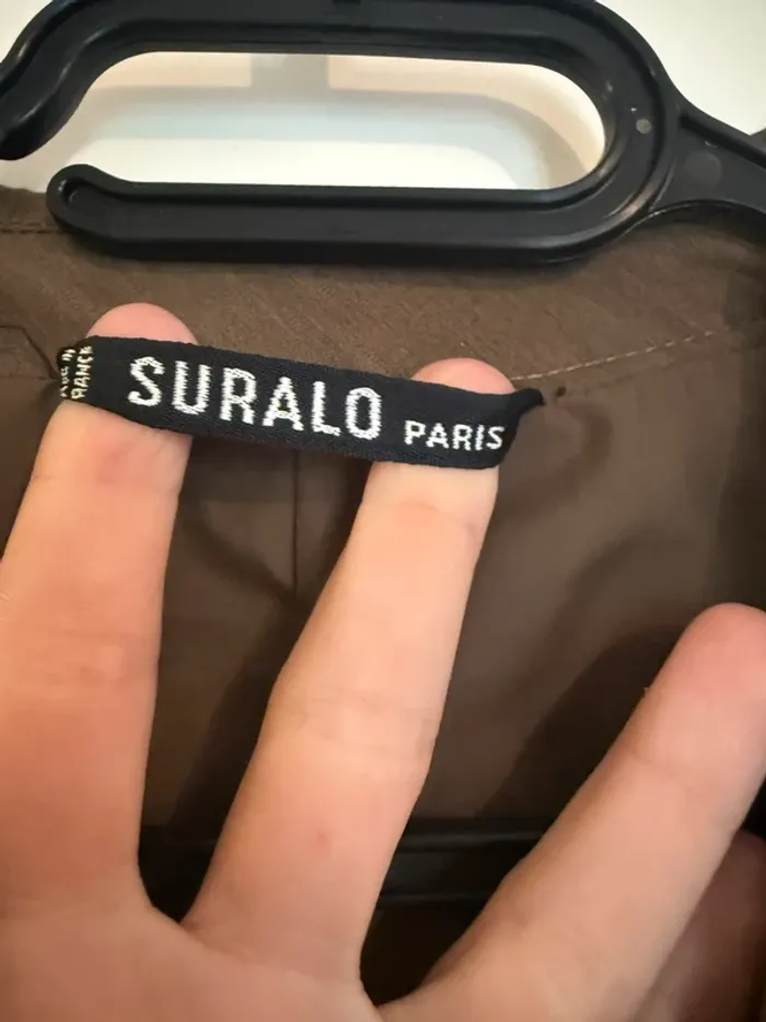 Trench vintage en très bon état marron / kaki taille L-XL  Tergal - photo numéro 9