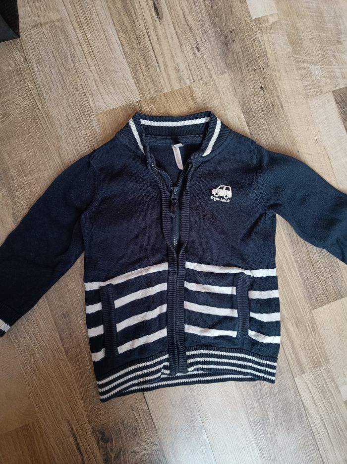 Gilet zippé