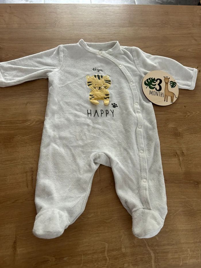 Pyjama velours tigre 🐯