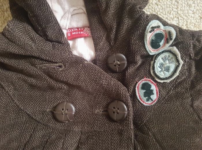Manteau hiver fille, 6 mois - photo numéro 4