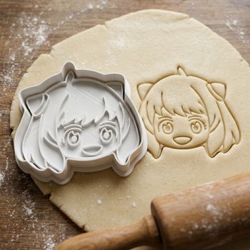 Emporte-pièce style Anya Forger Spy x Family - Découpoir Biscuit, Sablé, Pâte à Sucre Manga