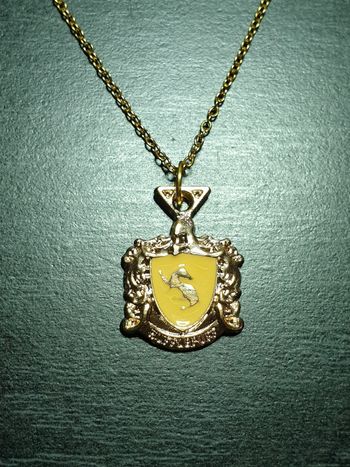 Collier "Harry Potter" jaune 