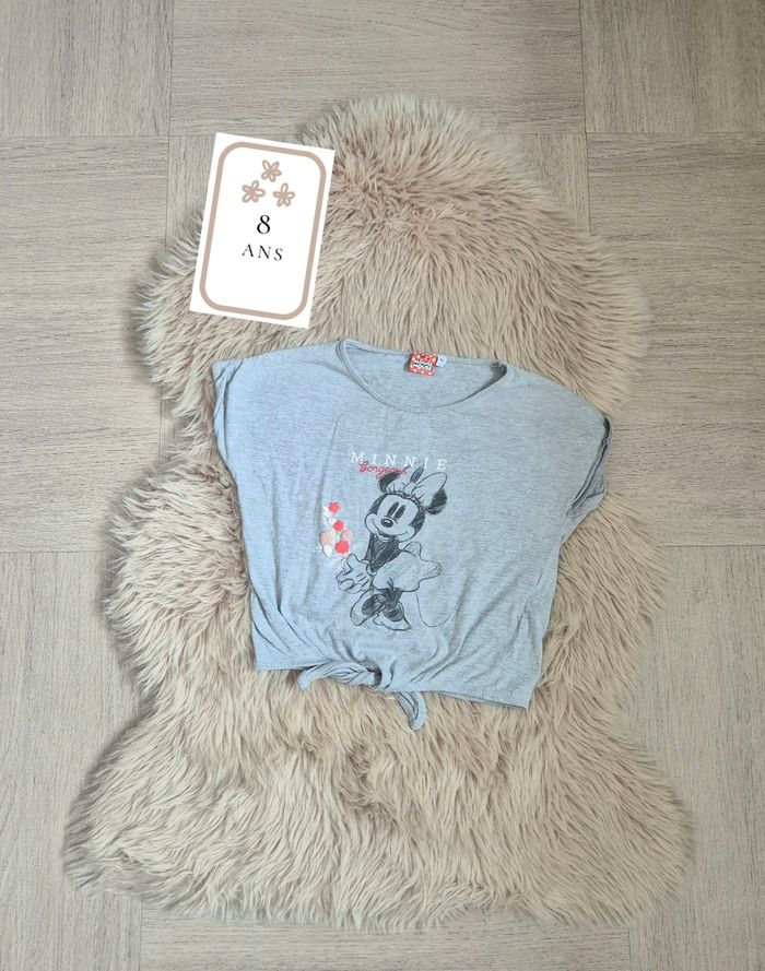 Tee-shirt à noué * Minnie Disney *