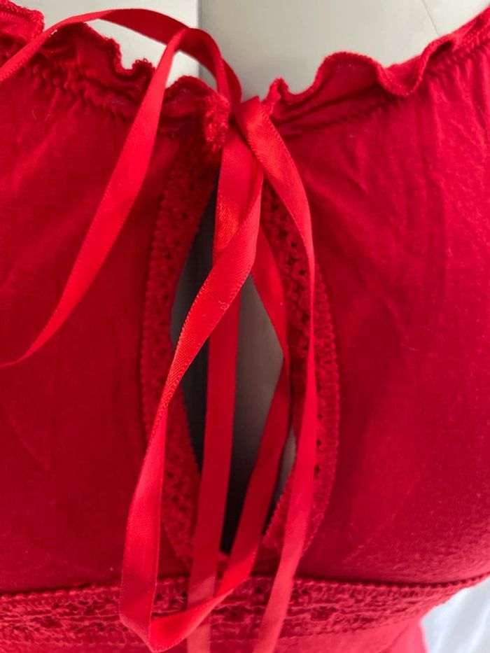 autre haut et t-shirt sans marque rouge taille 38 - photo numéro 2