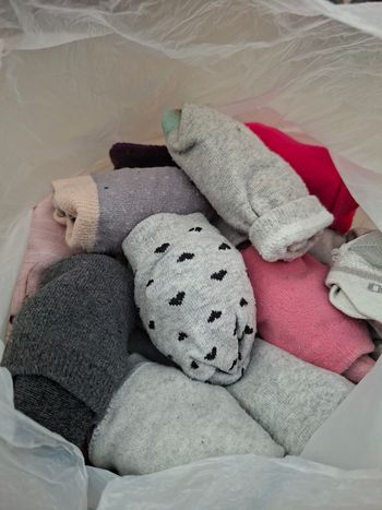 Lot de chaussettes  différentes taille
