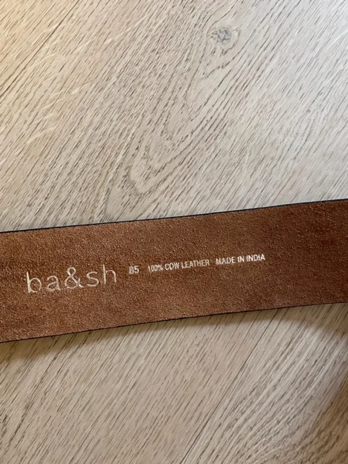 Ceinture ba&sh cuir 85 cm - photo numéro 4