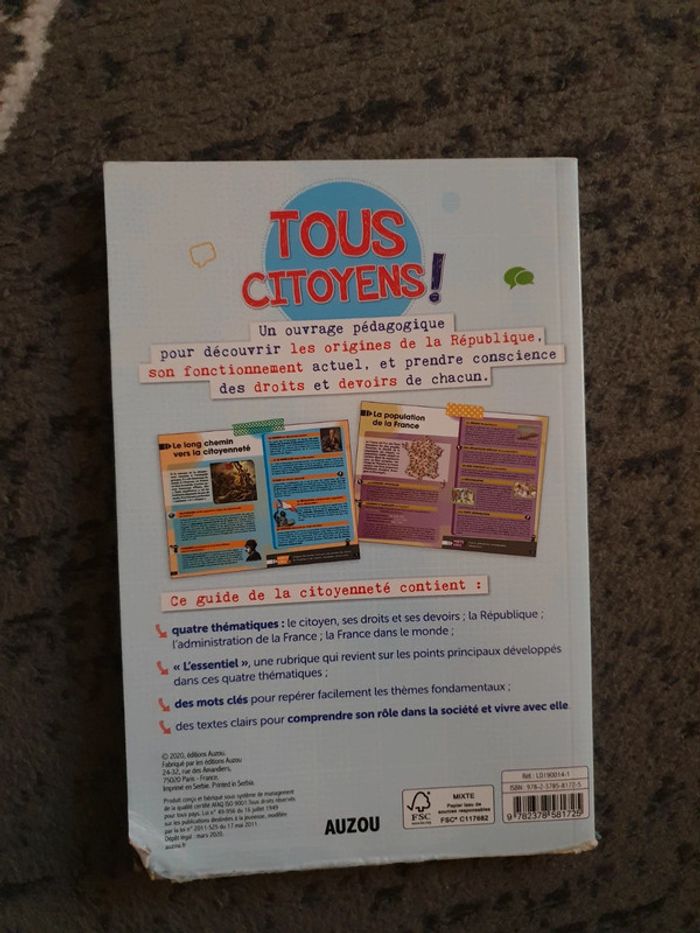 Livre Tous citoyens - photo numéro 2