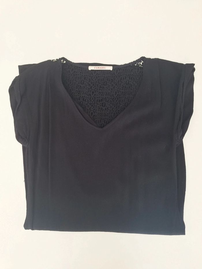 Très belle robe noir Camaïeu taille 36 - photo numéro 5