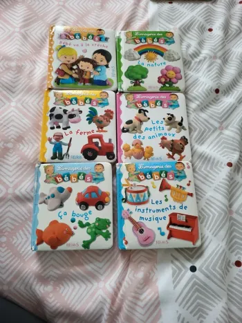 Lot 6 Livres bébé