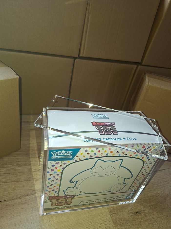 Lot de 10 acryliques etb Pokémon aimantée épaisse de qualité premium - photo numéro 6