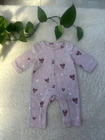 Pyjama cœurs et étoiles