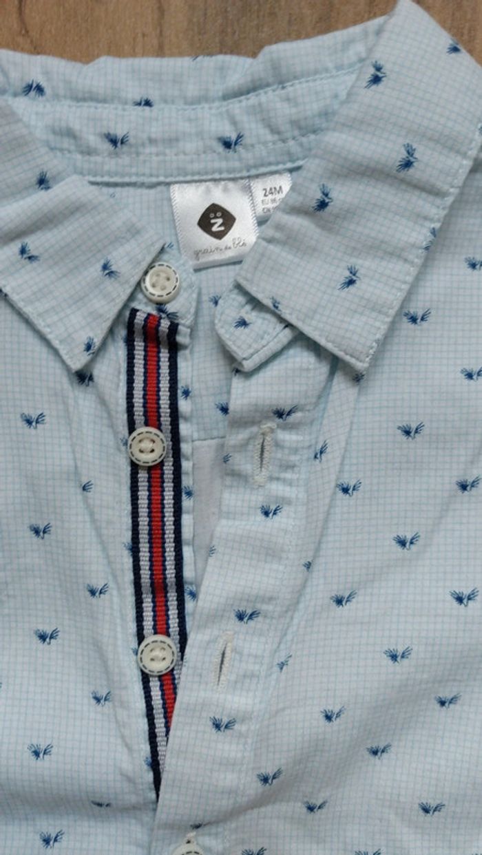 Chemise garçon 24 mois marque z - photo numéro 2