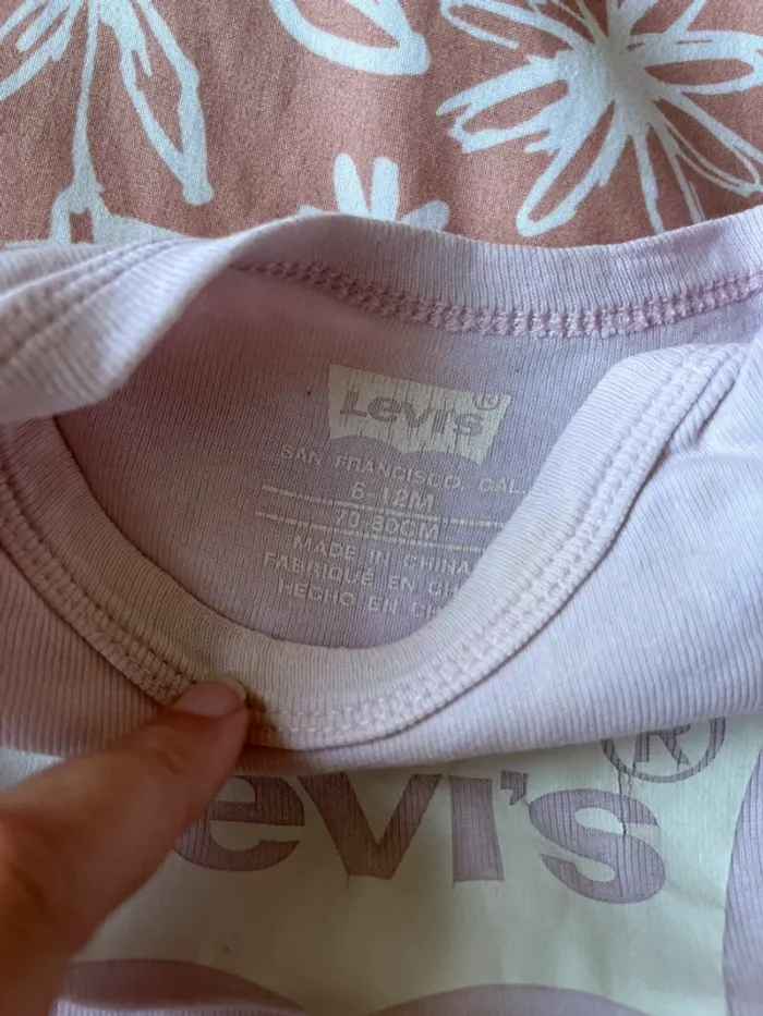 Body Levis 6-12mois - photo numéro 3