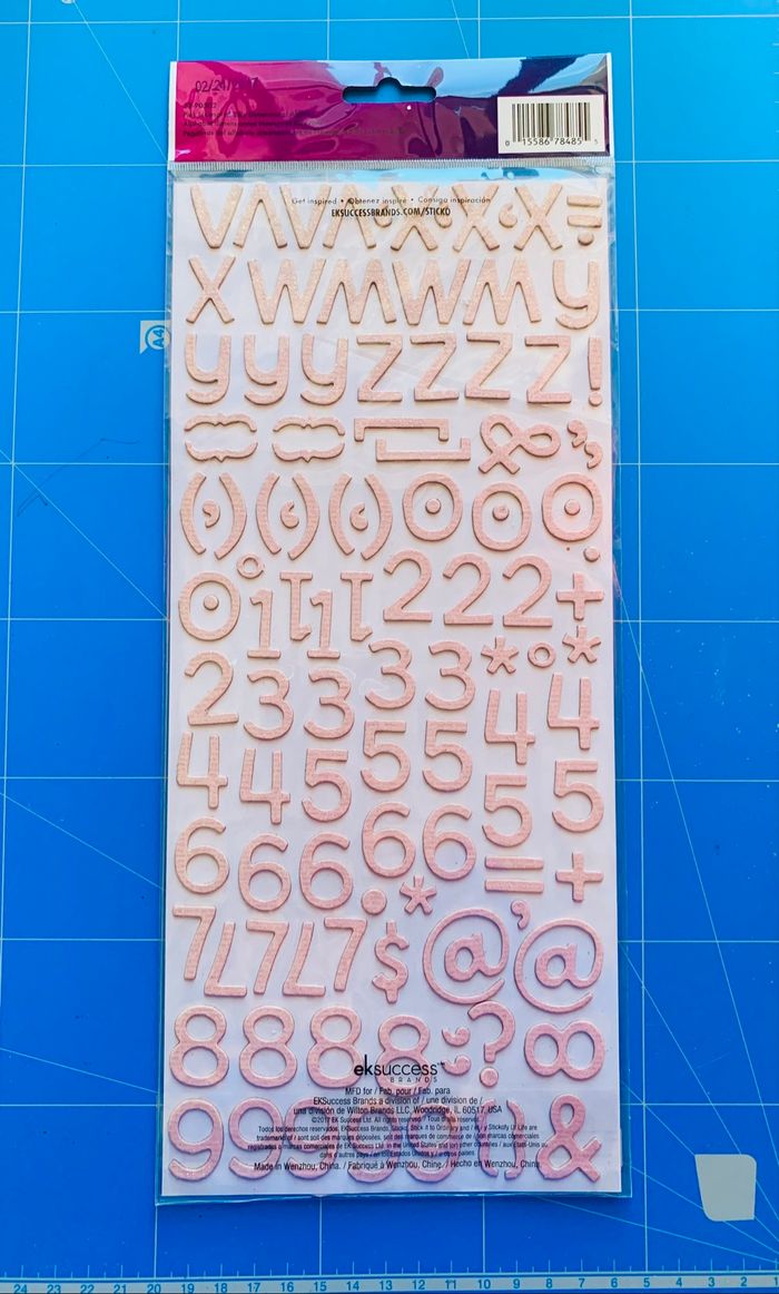 Lot 3 blisters autocollants alphabets Sticko - photo numéro 3