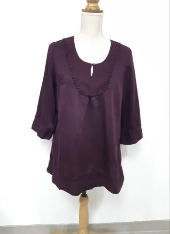 Blouse violette 3 Suisses T40