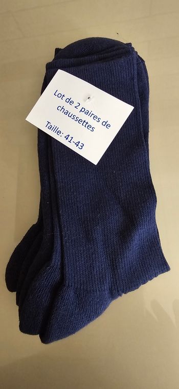 3 lots de chaussettes de 2 paires
