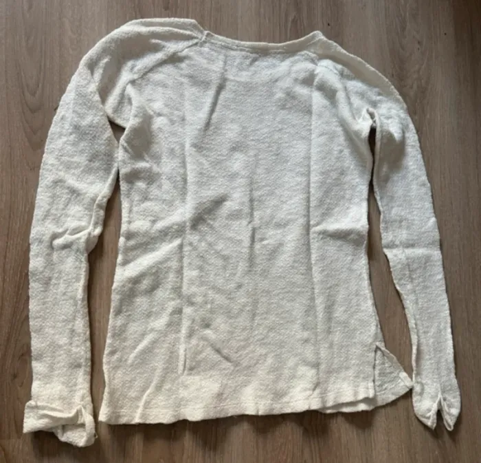Pull Jennyfer blanc tête de mort - photo numéro 6