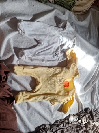 Lot 2 pyjamas velours mixte