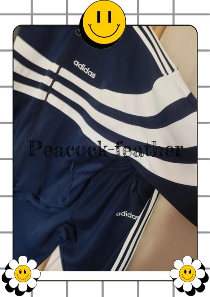 Survêtement adidas officiel vintage 44/46 homme - photo numéro 3