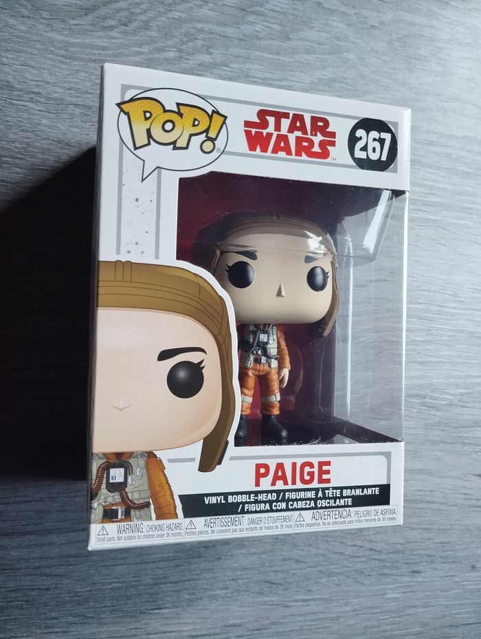 Star Wars Figurine Funko Pop N° 267 (Paige) il - photo numéro 3