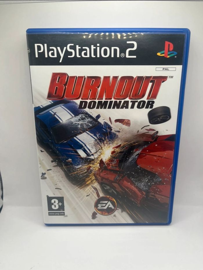 Burnout Dominator Ps2 Game Sony PlayStation 2 - Pal Cib Perfect Condition