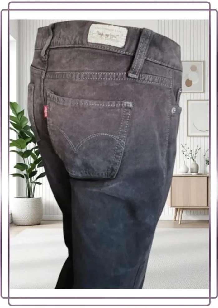 Jean Levis Strauss superlow 524 ,coupe slim ,taille basse ,extensible - photo numéro 7