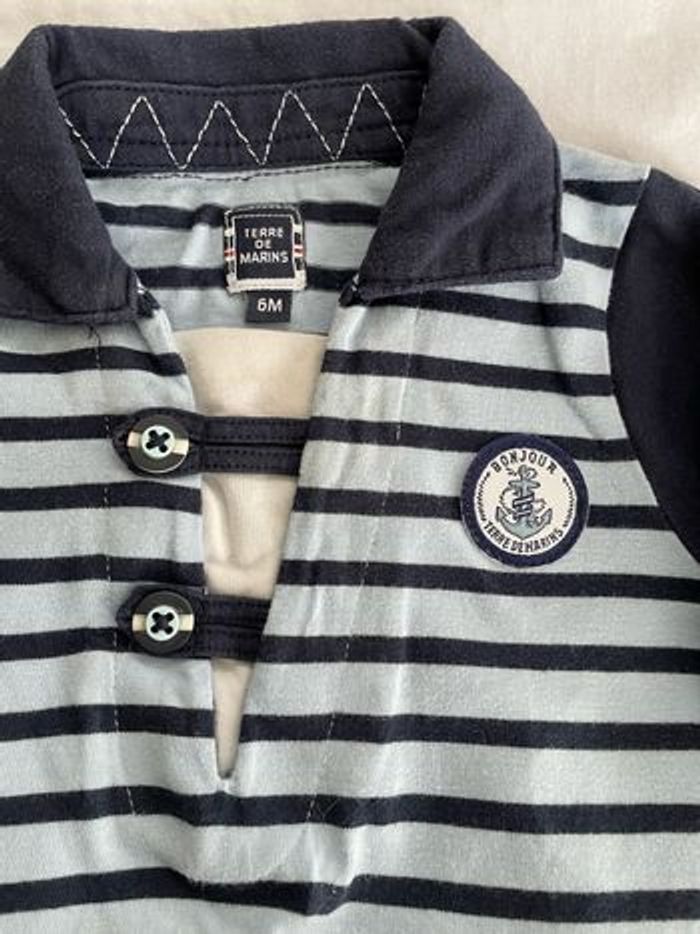 Ensemble garçon Terre de marins - 6 mois - photo numéro 2