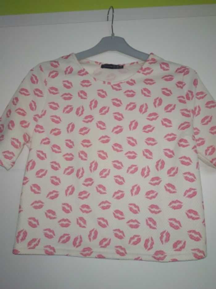 T-shirt coeur taille 38
