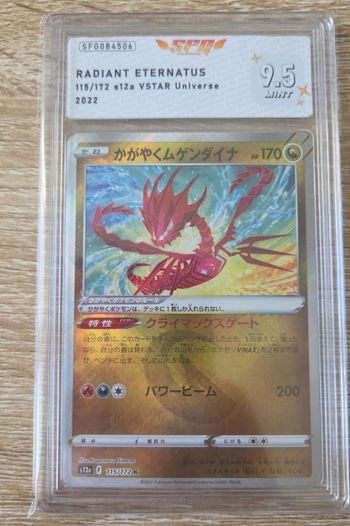 Carte Gradée Radiant Eternatus Japonaise 