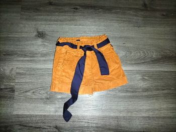 Short en velours