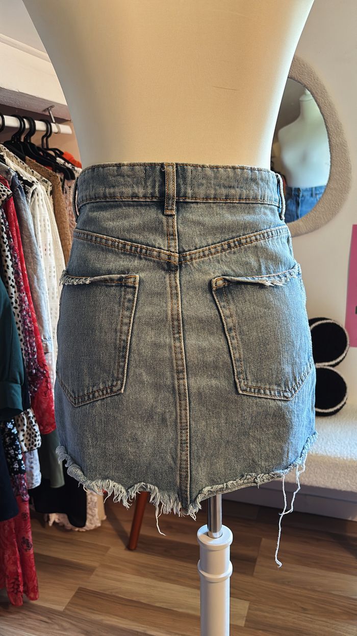 Jupe en jean Zara T36 - photo numéro 2