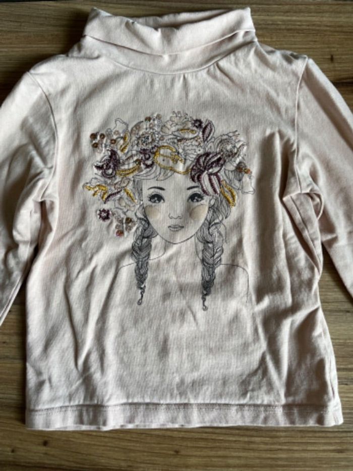 T-shirt col roulé Vertbaudet