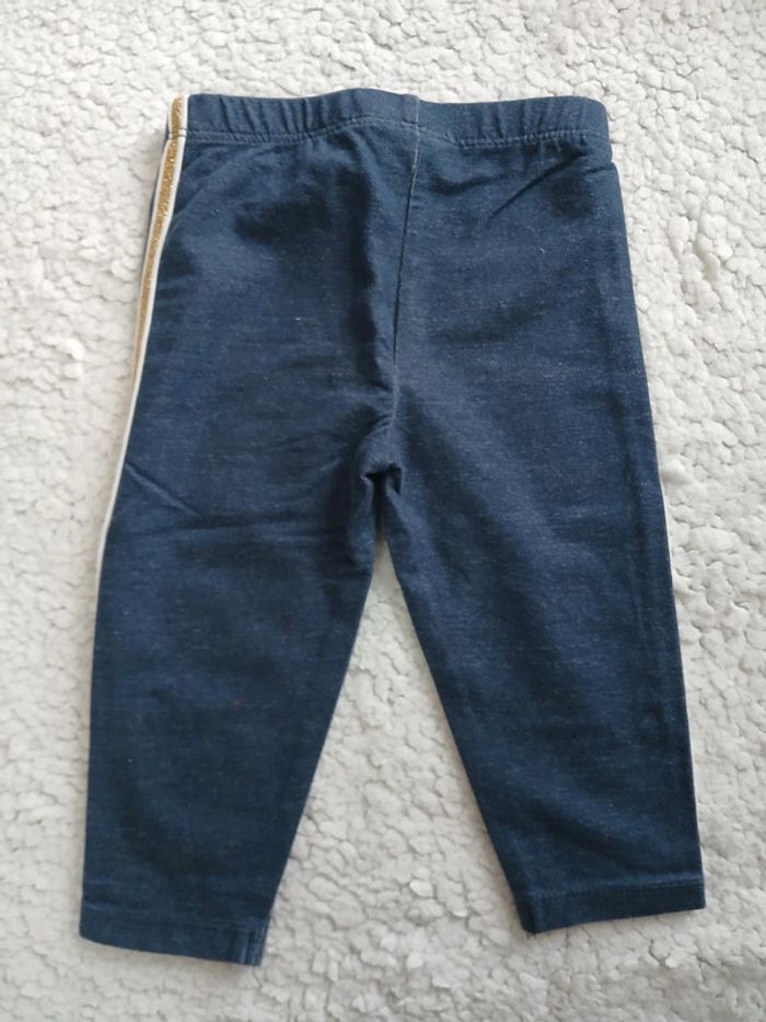 Ensemble gilet Tee-shirt manches longues legging taille 12 mois - photo numéro 8