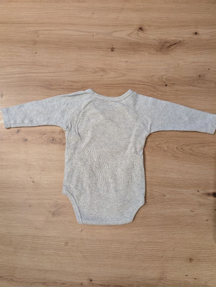 Lot de 4 bodies rose et gris, 3 mois, Kiabi - photo numéro 7
