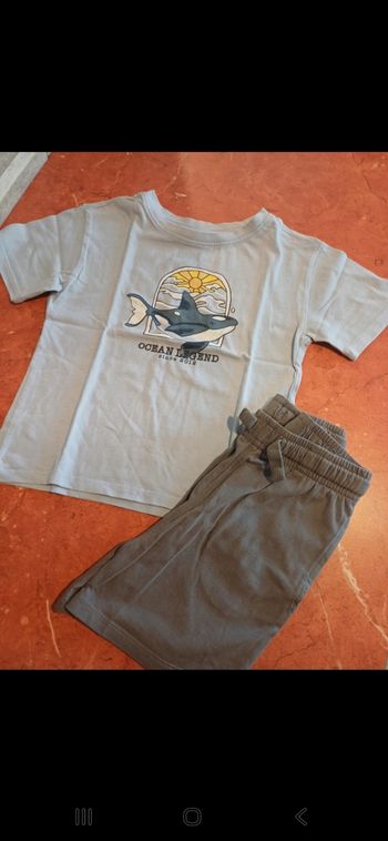 Pyjashort garçon taille 3 ans