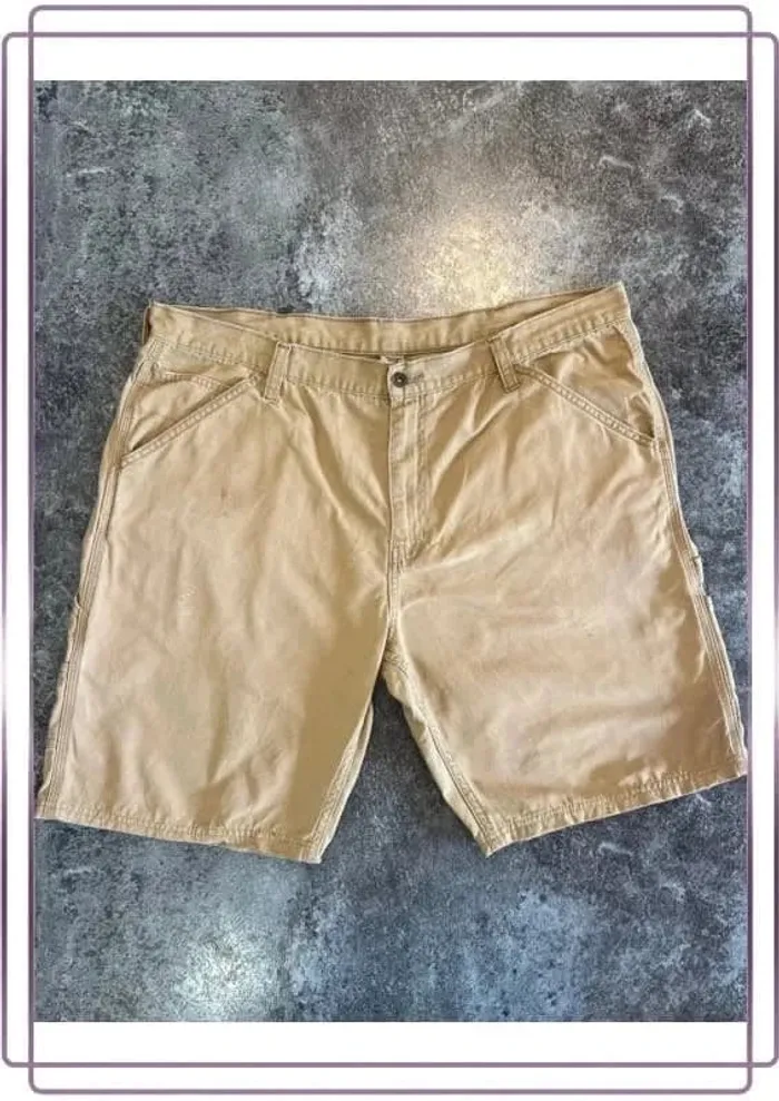 Short workwear homme Faded Glory 40x30 Pantaloncini carpentiere uomo Zimmermannsshorts Herren