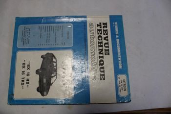 Revue technique Citroën BX