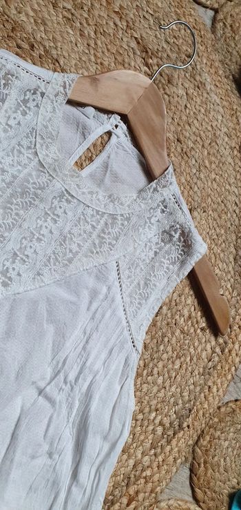 Top voile dentelle Promod - taille S