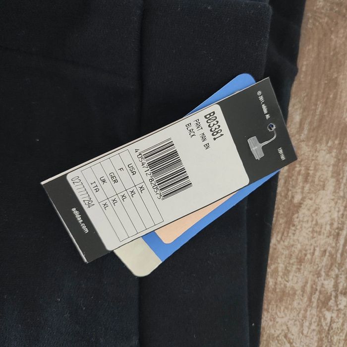 Pantalon de survêtement coton bas de jogging Adidas NBA Nets noir de 2010 taille M - photo numéro 10