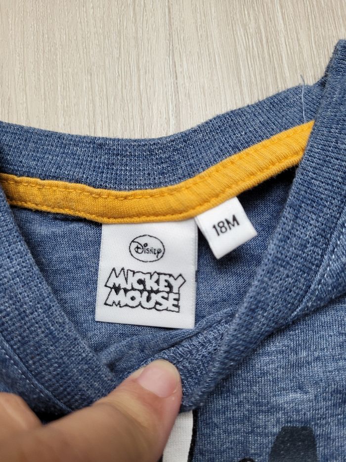 T shirt Manchester longues Disney Mickey Mouse - photo numéro 2