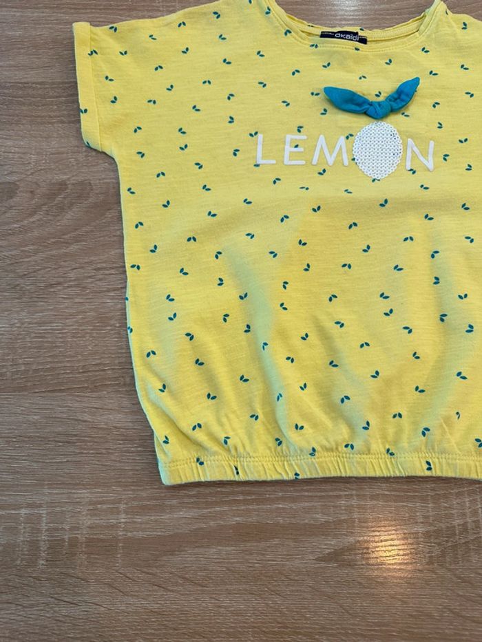 T shirt jaune - photo numéro 2