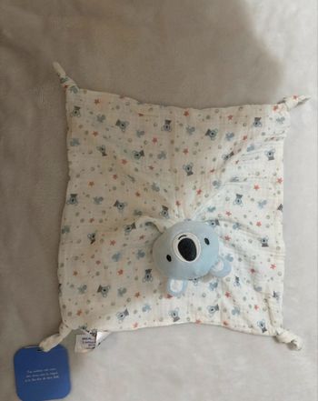 Lots de deux peluche mouchoir