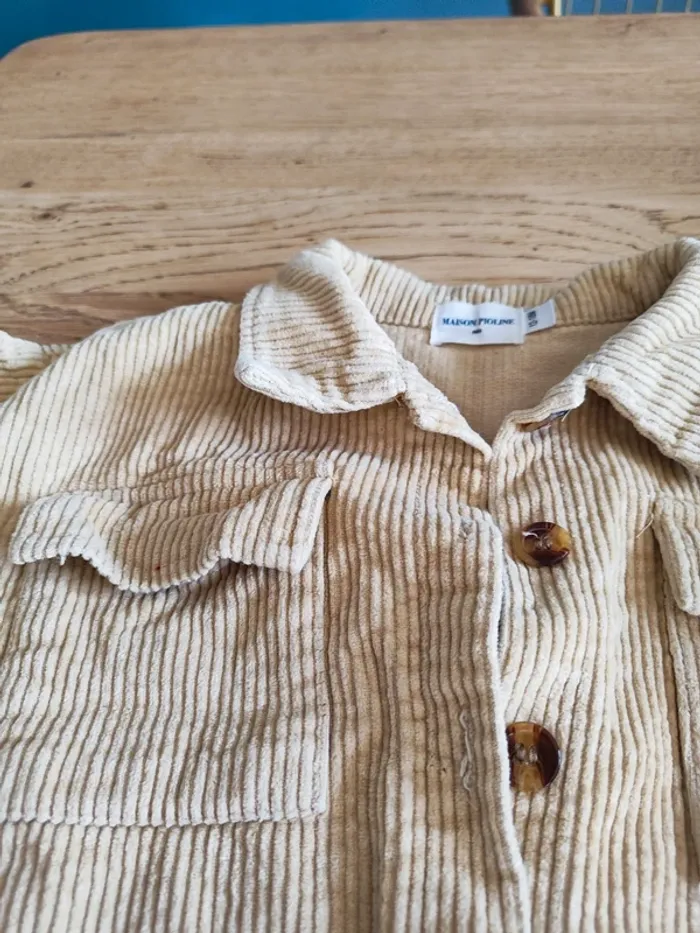Veste en velours côtelé - photo numéro 2