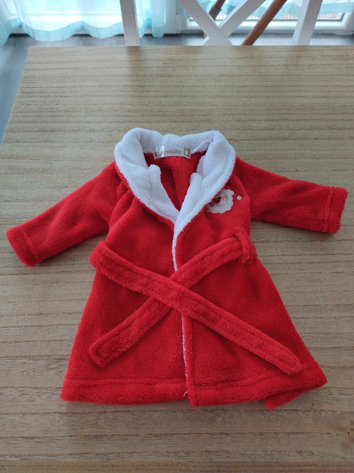Peignoir caramouille 0 mois