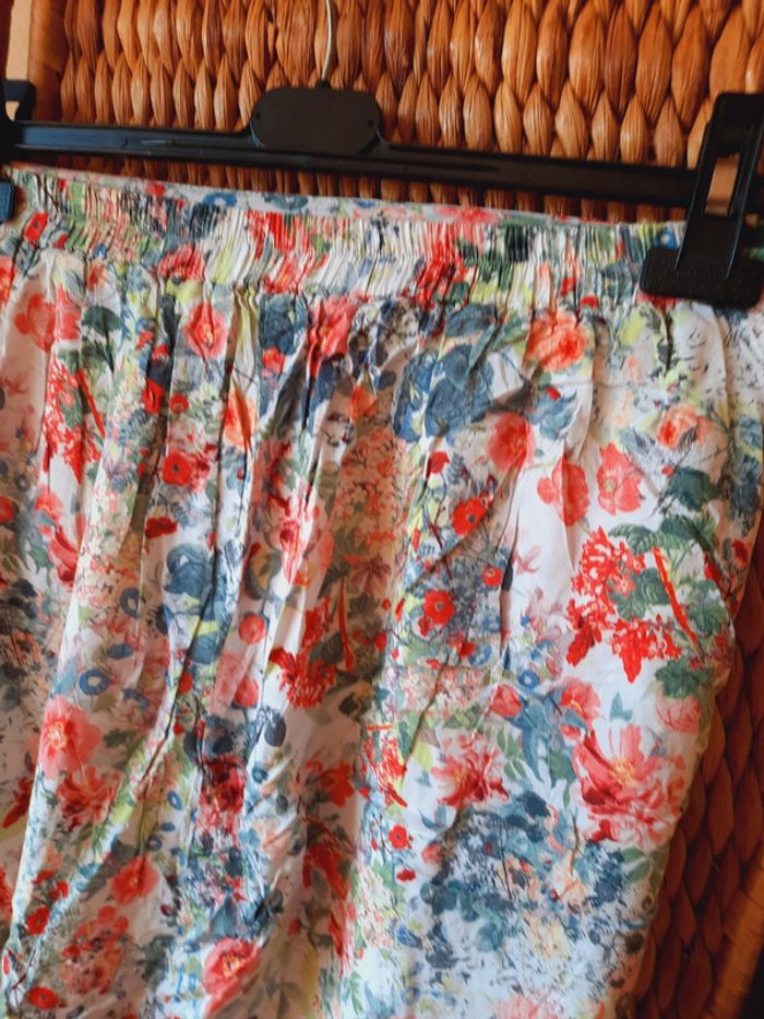 Jupe camaïeu fleurie 40 - photo numéro 4