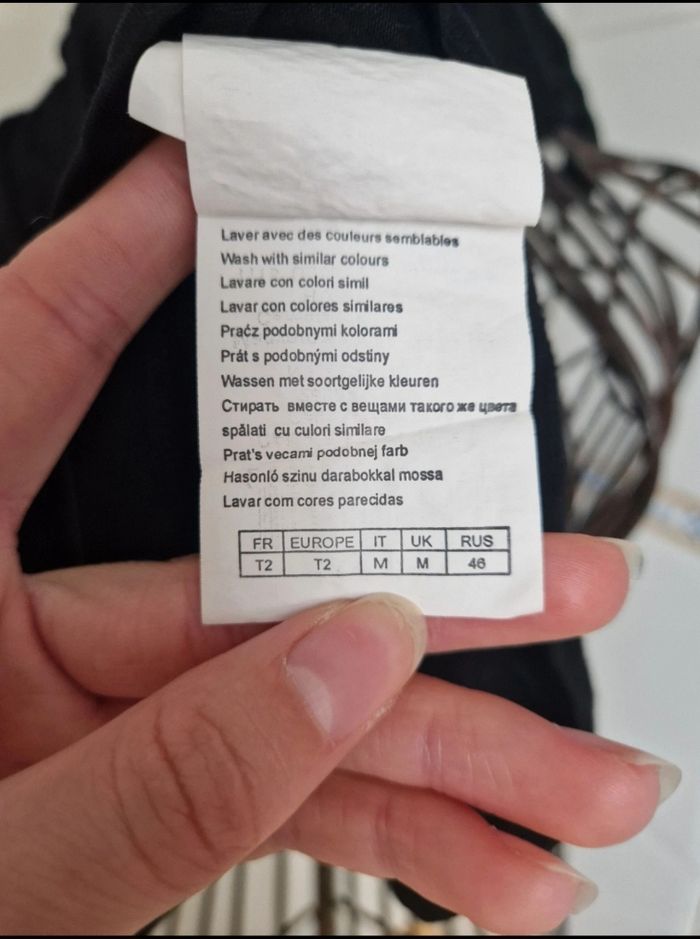 Jolie débardeur noir femme camaïeu taille M/38 - photo numéro 6