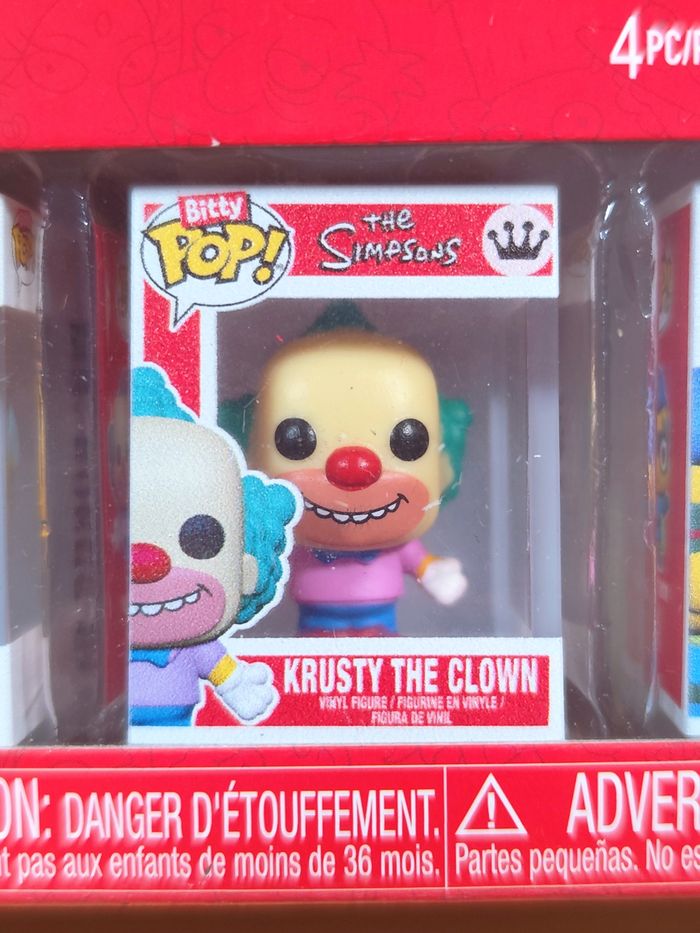 Lot 2 Boîtes Bitty Pop! The Simpsons - 8 Figurines dont 2 CHASE Rare - photo numéro 5