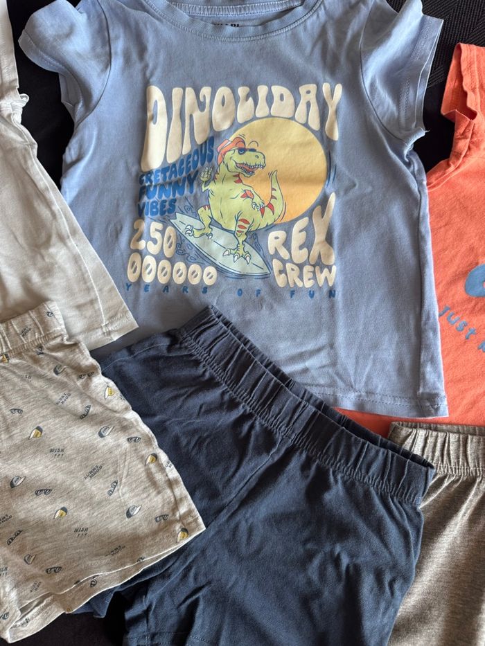 Lot 3 pyjamas été 36 mois Dino - photo numéro 7