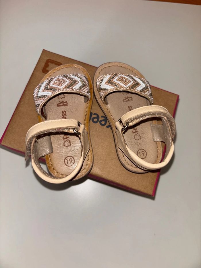 Sandales perle bébé - photo numéro 4