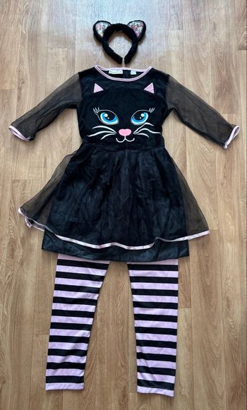 Déguisement Chat fille 7/10 ans 